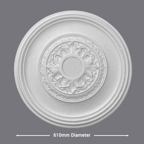 CR57 – Acanthus Leaf Ceiling Rose