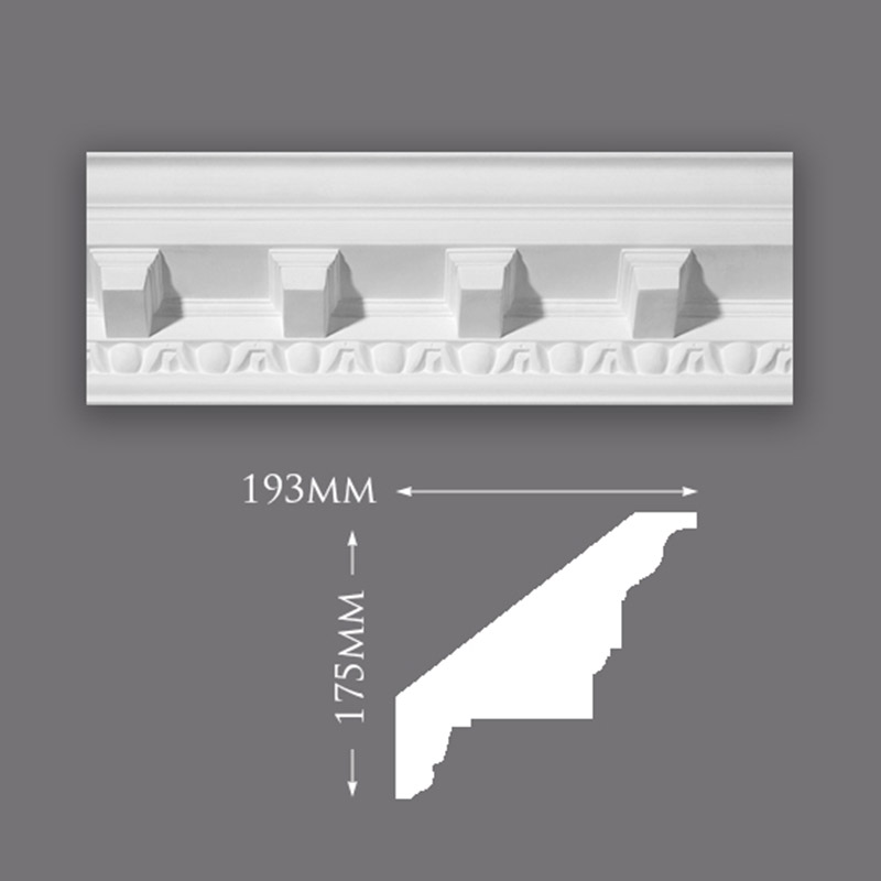 C0059-Roman-Doric-800 Large Thistle Ceiling Rose