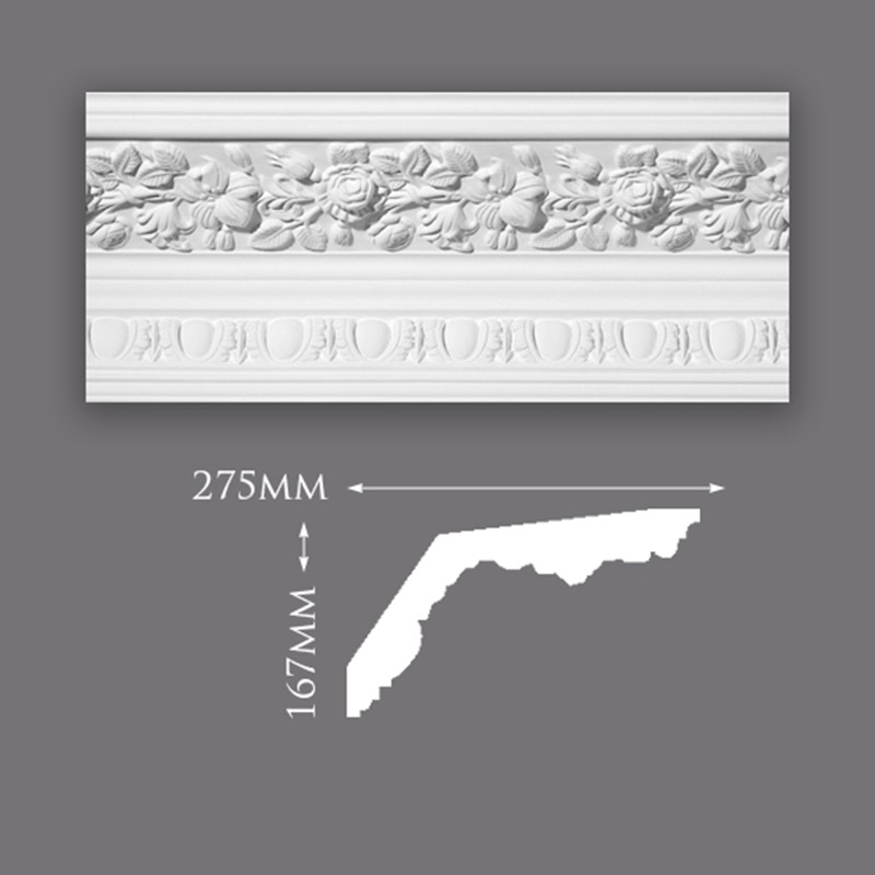 C0070-Rose-Flora-with-Egg-&-Dart-800 Large Plain Ceiling Rose