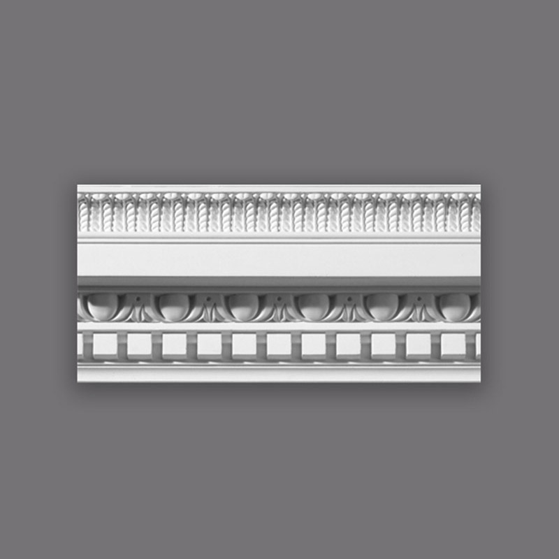 Dentil-Style Small Plain Ceiling Rose
